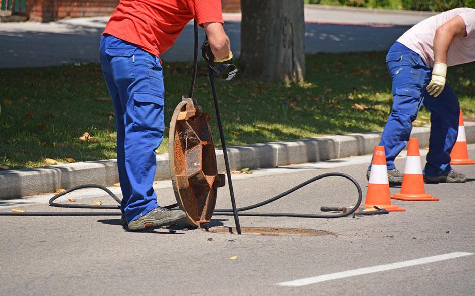 travaux assainissement Villeneuve-la-Garenne