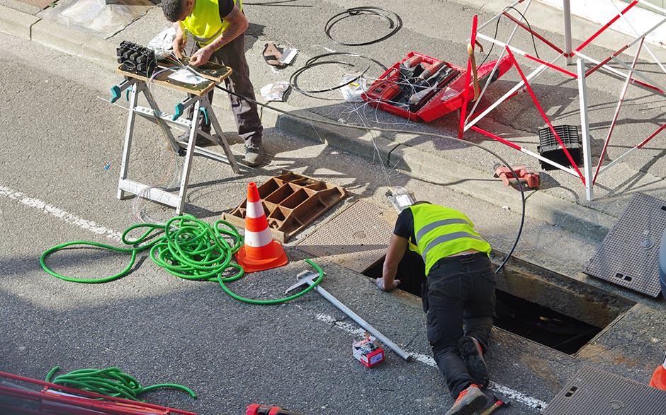 travaux assainissement Villeneuve-la-Garenne