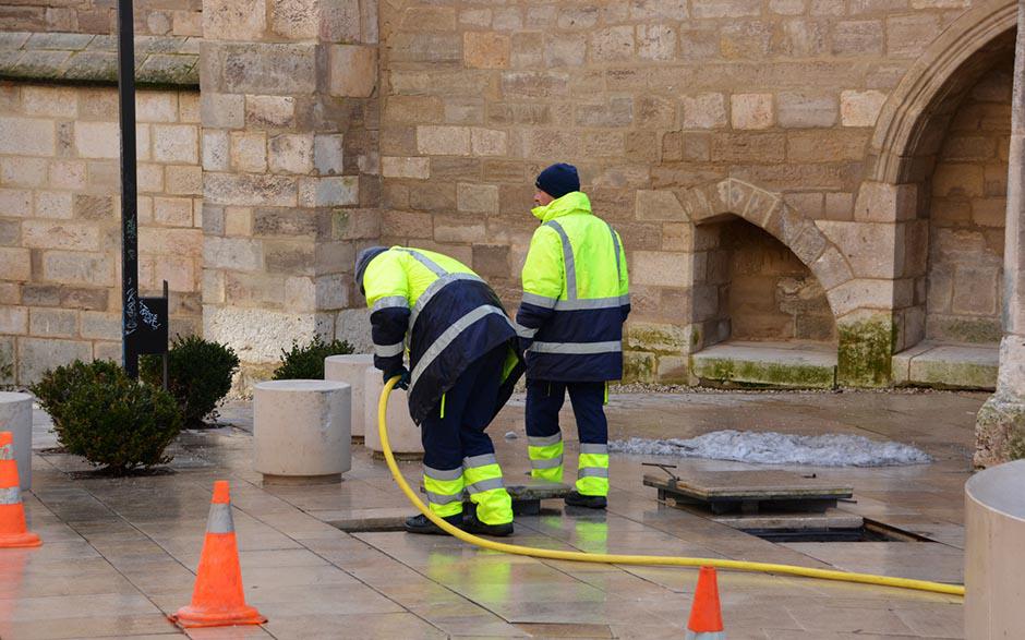 travaux assainissement Villeneuve-la-Garenne